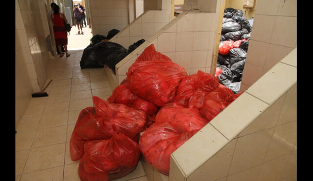 Hospital Las Mercedes bajo toneladas de basura por inoperancia de Municipalidad de Chiclayo