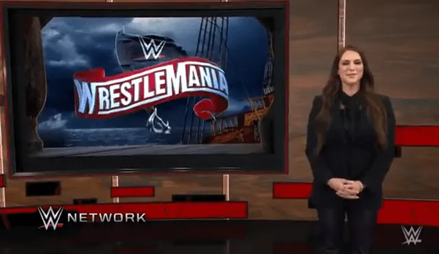 Stephanie McMahon apareció en la antesala del evento para reafirmar el compromiso de la compañía con sus televidentes. Foto: WWE.
