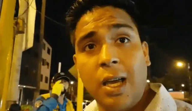 Miraflores: sujeto golpea a joven que le reclamó porque orinó en su auto [VIDEO]