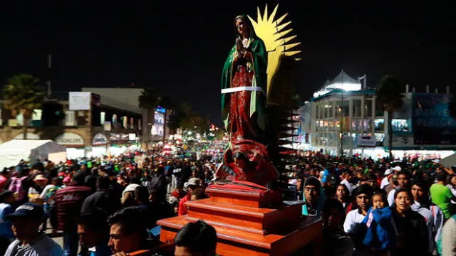 Millones de personas llegaron hasta la basílica de la Virgen de Guadalupe en Ciudad de México. NotiMex