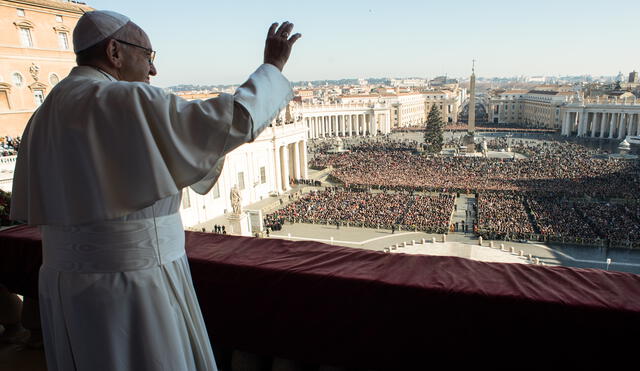 En su mensaje de Navidad el Papa pide detener el sufrimiento de los niños