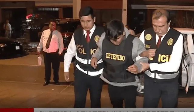 Policía capturó a presunto integrante de “Los injertos de Huayán" 