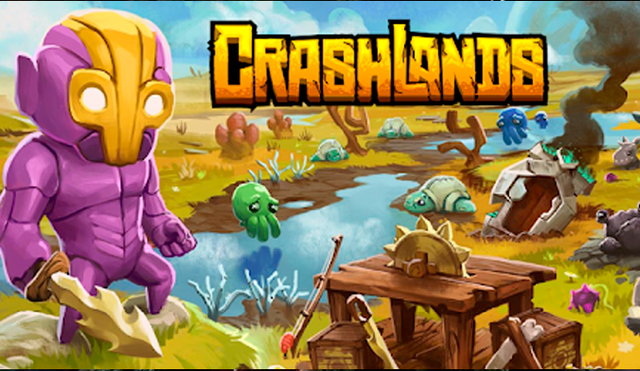 Reclama Crashlands, el videjuego de crafteo que te hará pasar divertidos momentos.