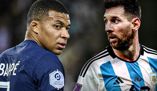 Mbappé y Messi se reencontrarán en PSG en los primeros días de enero. Foto: composición/AFP