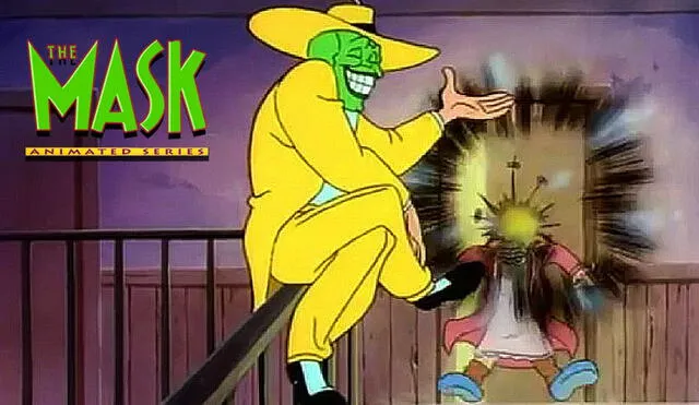 'La Máscara: la serie animada' se transmitió en nuestro país en 1997.