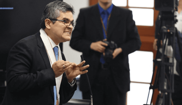 Fiscal José Domingo Pérez se quedó sin voz durante audiencia [VIDEO]