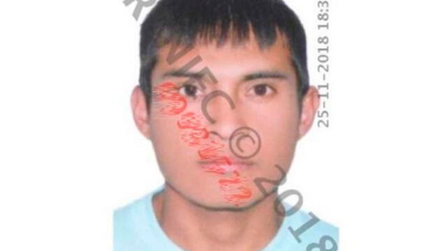 Elmer Sergio Chambergo Tapia de 31 años cumplirá cadena perpetua por violar a su hijastra. Créditos: Reniec.