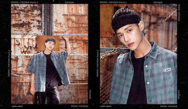 ATEEZ: concept photos de Wooyoung para 'ZERO: FEVER'. Crédito: Instagram