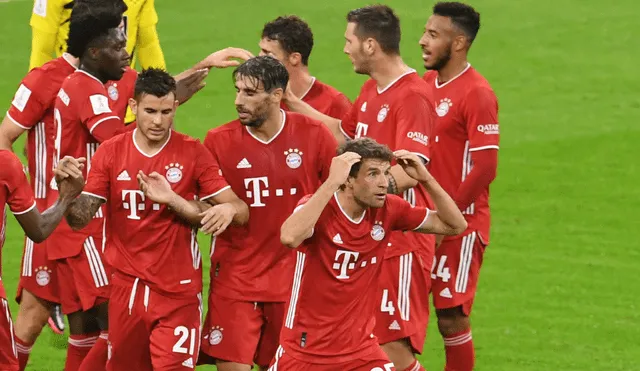 Muller abrió el marcador para el Bayern Múnich. Foto: AFP