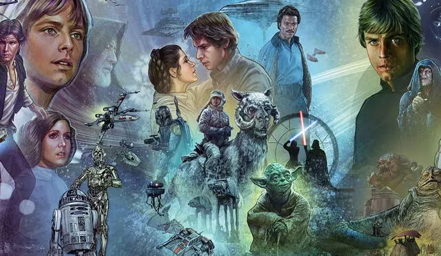 La trilogía original de Star Wars es considerada como un clásico del séptimo arte. Créditos: Lucasfilm