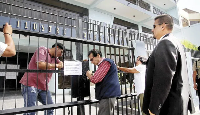 Chiclayo: piden que se investigue robo de documentos en Colegio de Abogados 
