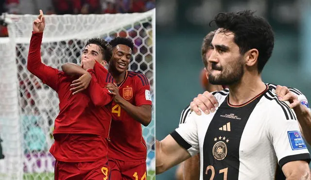 Gavi y Gündogan son jugadores destacados en sus selecciones. Foto: composición AFP