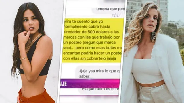 Una página de Instagram reveló conversaciones de Luciana Fuster, Alejandra Baigorria, Milett Figueroa, en otras figuras.