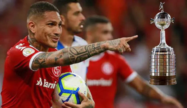 Paolo Guerero disputa por quinta vez la Copa Libertadores. El peruano aseguró que es su deseo ganarla. Foto: Agencias.