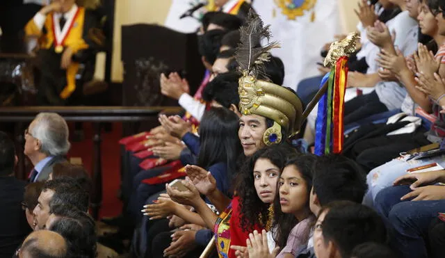 Presidente Vizcarra inauguró año académico de universidad San Marcos [FOTOS]