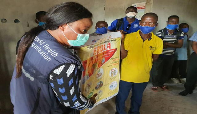 Se trata del undécimo brote de ébola en el Congo. Foto: OMS