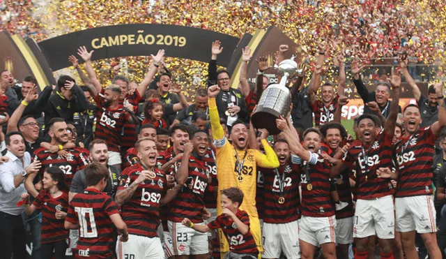 Flamengo, los campeones de la Copa Libertadores 2019. (Foto: Jhonel Rodriguez Robles)
