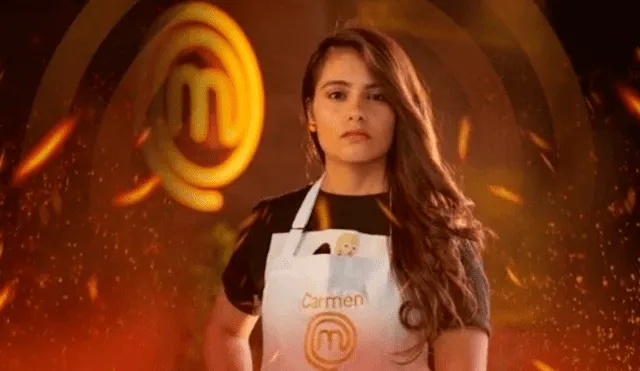 Carmen Miranda en la competencia MasterChef. (Foto: Clarín)