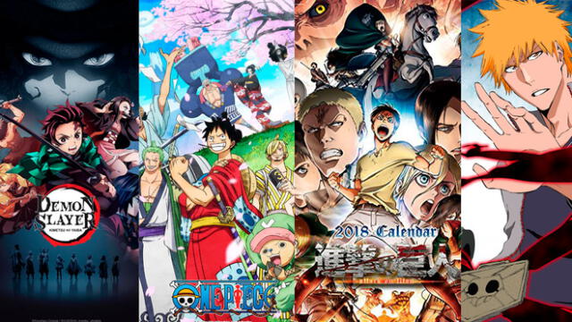 Crunchyroll reveló los 20 animes más vistos en Japón. Foto: Composición