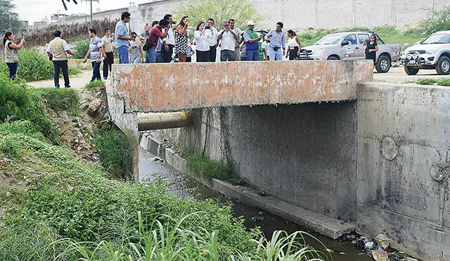 Ministra del Ambiente constató contaminación del río Chira en Sullana