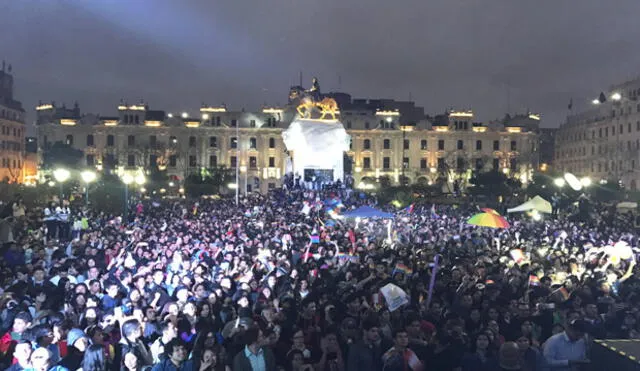 Marcha del Orgullo Gay: Miles de personas llenaron la plaza San Martín [VIDEO]