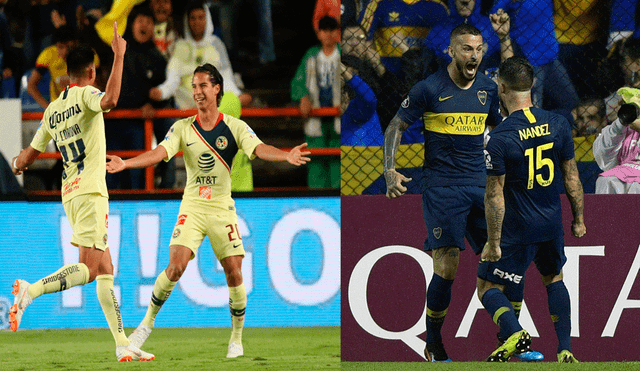 Sigue aquí EN VIVO ONLINE el América vs. Boca Juniors por el Colossus Cup 2019. Foto: EFE / AFP