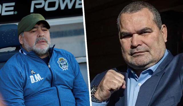 Fiel a su estilo, José Luis Chilavert reveló una controvertida anécdota con Diego Maradona. Composición: EFE.