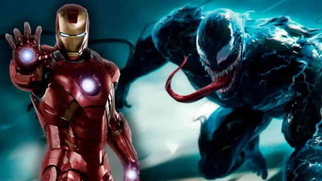 Iron Man tendría una armadura inspirada en el Simbionte Venom. Créditos: Composición