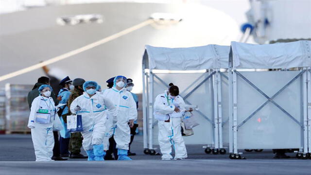 El ministerio de Salud de Japón indicó contagiados serán trasladados a un hospital. Foto: EFE