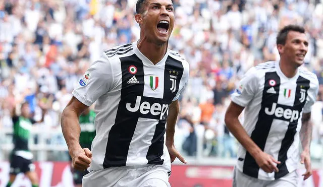 Juventus ganó 2-1 a Sassuolo con doblete de Cristiano Ronaldo en Serie A [RESUMEN Y GOLES]