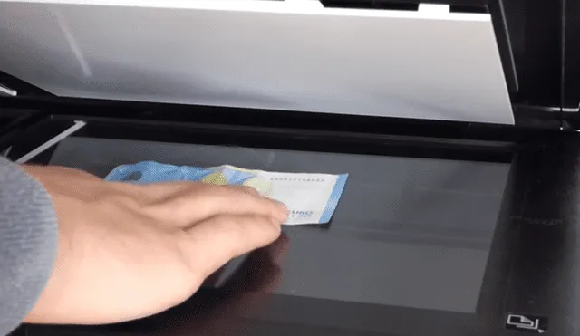 En YouTube: Quiso escanear billetes, pero resultado lo dejó impactado [VIDEO]