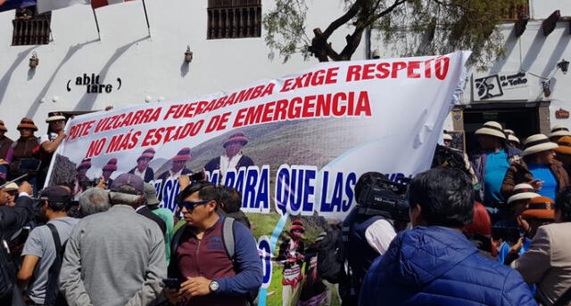 Pobladores de Apurímac piden levantar estado de emergencia del corredor minero del sur [VIDEO]
