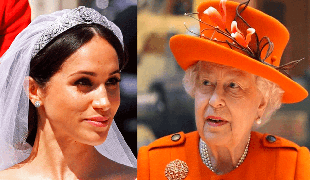 Reina Isabel II indignada con Meghan Markle por usar sus joyas y las de Lady Di