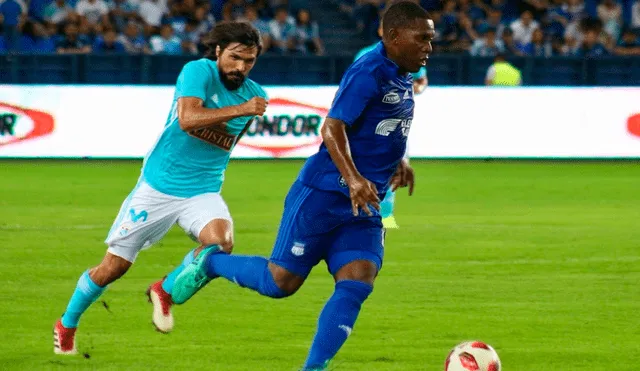 Emelec goleó 3-0 a Sporting Cristal en la denominada 'Explosión Azul 2019' [RESUMEN]