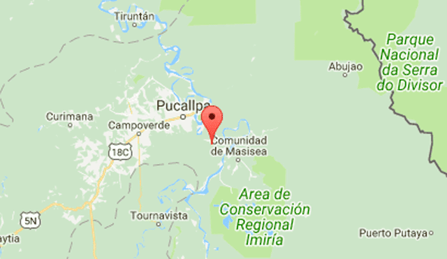 Ucayali: sismo de 5.1 grados alarmó esta mañana a Pucallpa