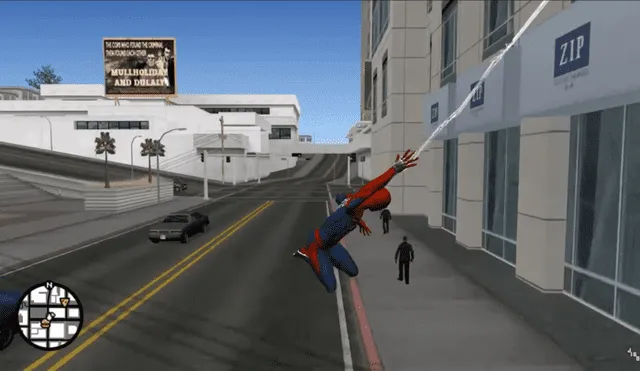 GTA San Andreas ya no tiene nada que envidiarle a Marvel’s Spiderman PS4. Mod lleva la misma fluidez al videojuego del 2004.