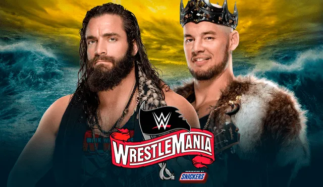 WrestleMania 36: Elias vs. King Corbin. | Foto: WWE