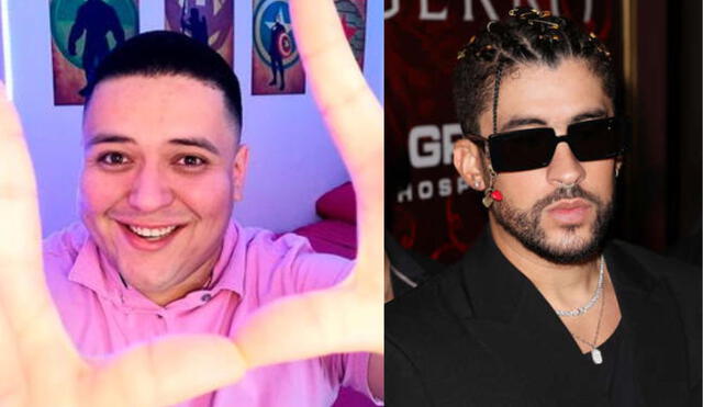 'Samu' Suarez critica duramente a Bad Bunny luego de que lanzara el celular de una seguidora que intentaba tomarse fotos con ella. Foto: Composición La República/Instarándula/BadBunny/Instagram