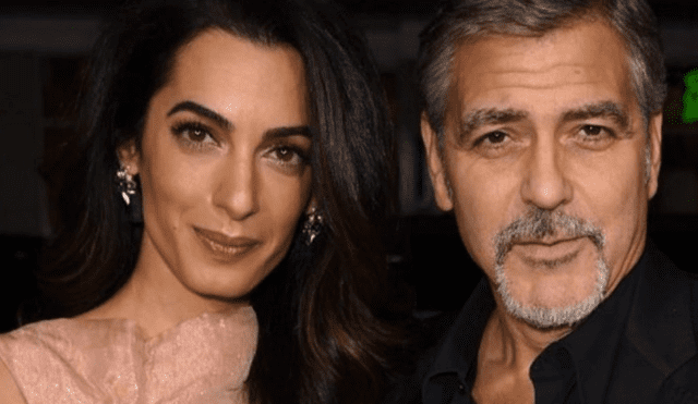 George Clooney y Amal para con seguridad las 24 horas.