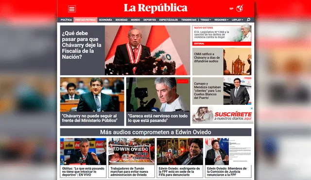 Atacan web de La República con contenido malicioso
