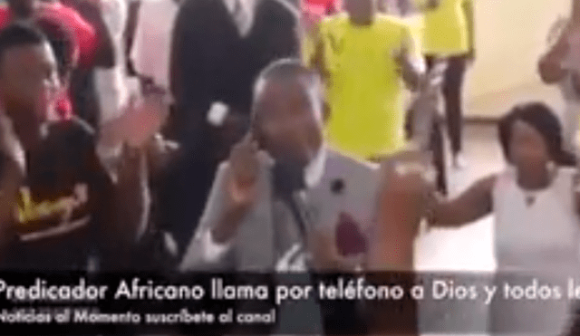 Facebook: pastor de iglesia evangélica se vuelve viral porque dice llamar a Dios por teléfono [VIDEO]