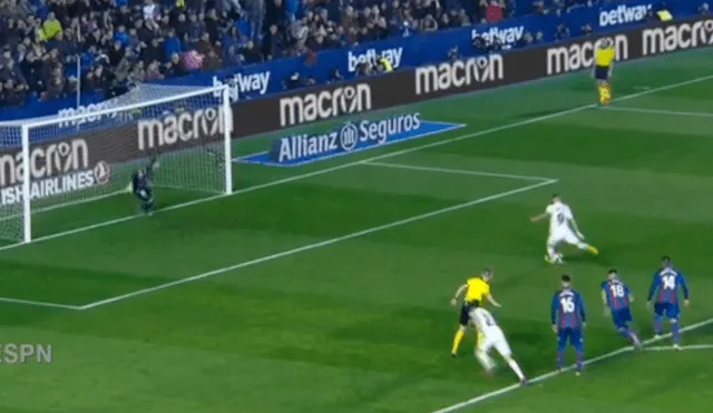 Real Madrid vs Levante EN VIVO: de penal Karim Benzema puso el 1-0 con categoría [VIDEO]