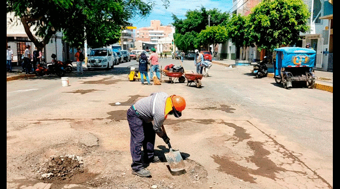 La primera fase de la construcción de la ciclovía quedó paralizada.