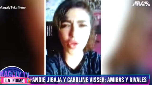 Caroline Visser pide ayuda para Angie Jibaja: "debe internarse un año"