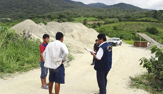 Fiscalía medioambiental detecta canteras de minería que contaminan río Quiroz