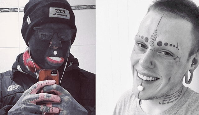 Instagram: No le quedaba espacio para tatuarse y tomó radical decisión