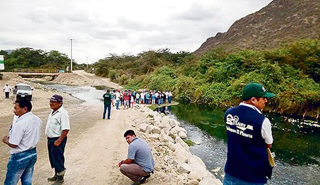 Lambayeque: Informe de UNPRG confirma contaminación de quebrada Nitape