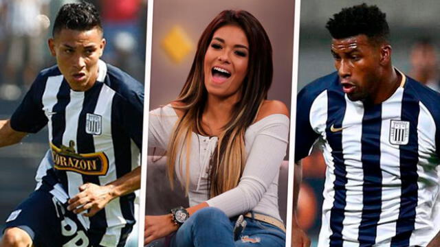 La popular 'Chica realidad' se fue con los futbolistas a festejar los 119 aniversario de Alianza Lima.