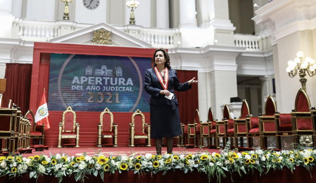 Elvia Barrios resaltó la importancia de la paridad en todas las instituciones del país. Foto: Aldair Mejía/La República
