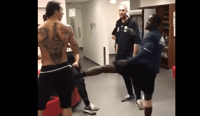 YouTube: Jugador golpeó a Zlatan Ibrahimovic y se dio cuenta de que fue un grave error 